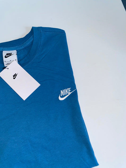 T-shirt nike fleece bleu électrique